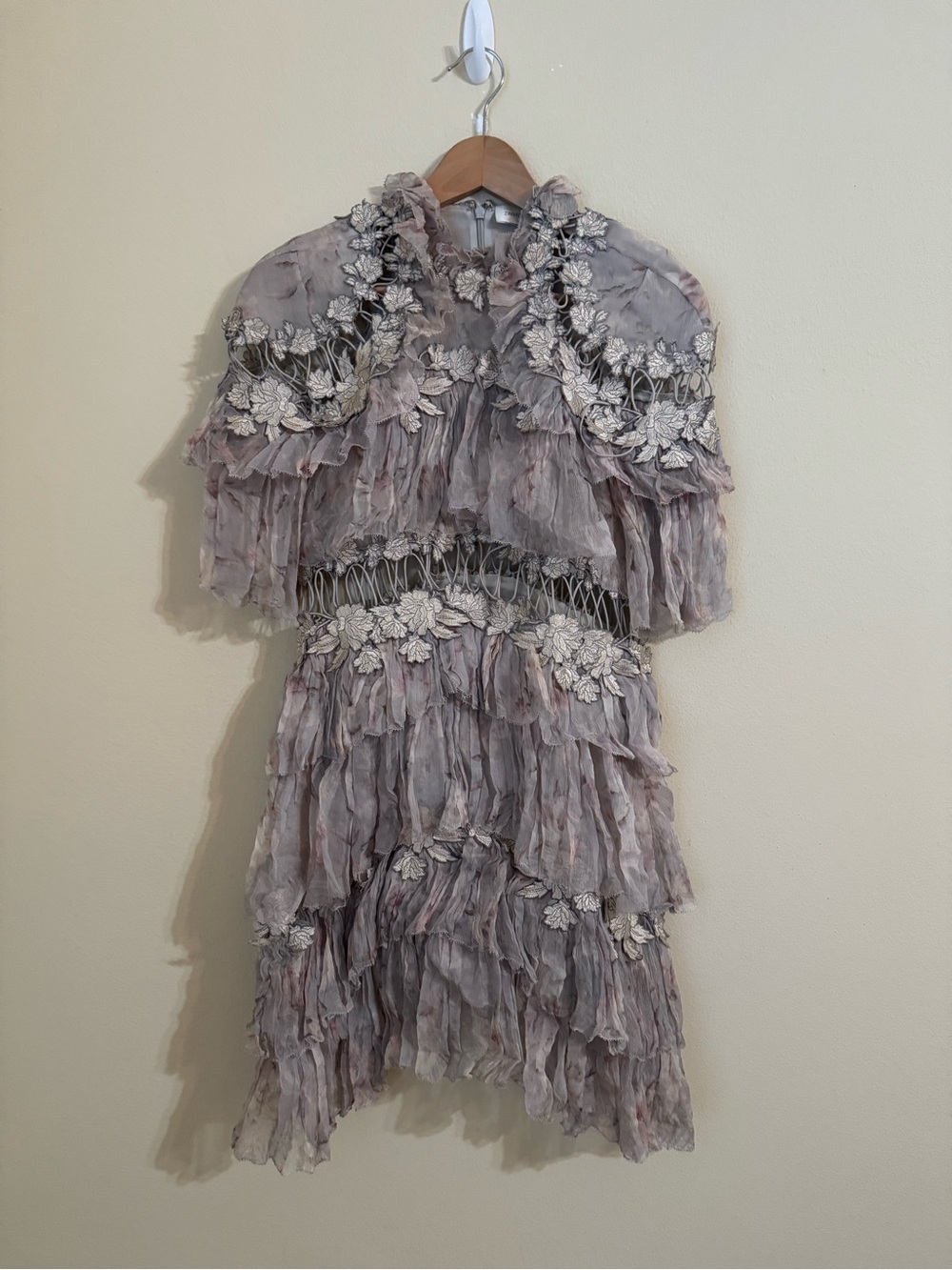 Zimmermann Stranded Tier Mini Dress Size 1
